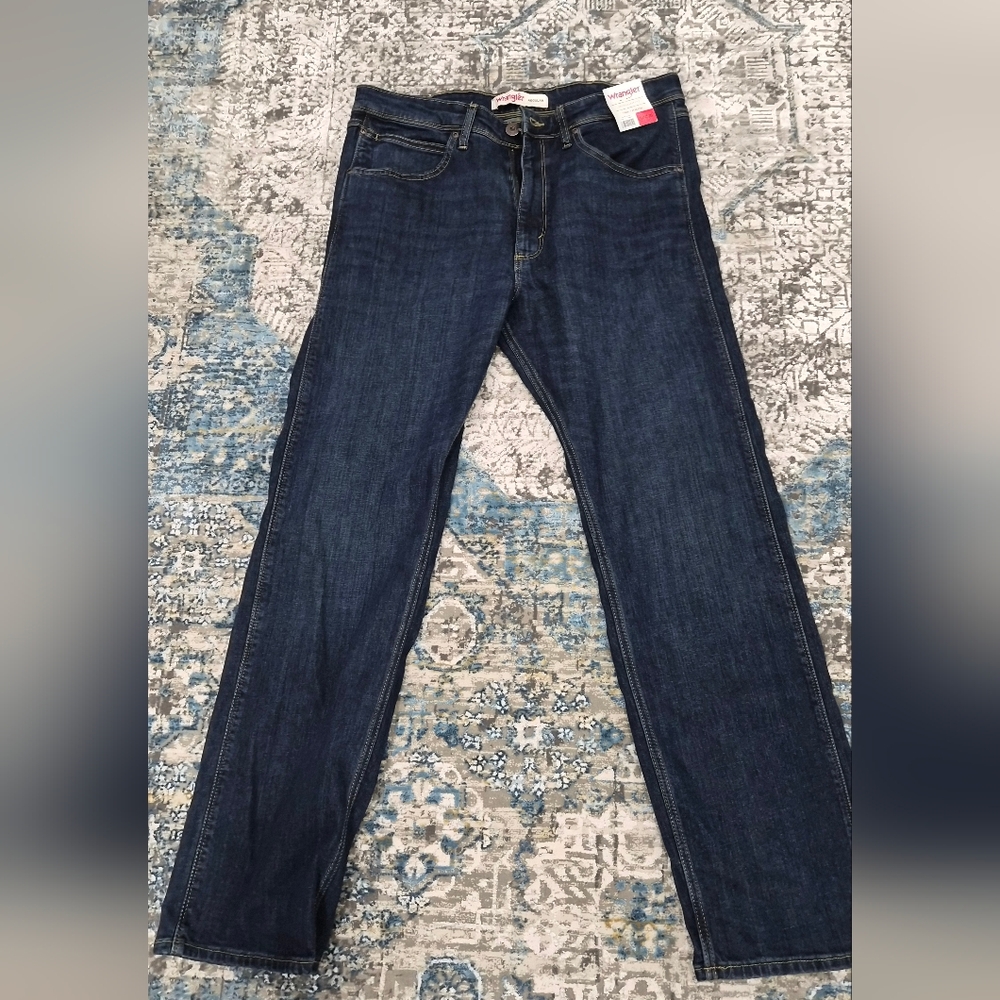 Wrangler Regular Fit Denim Jeans - 34x30 -New With Tags